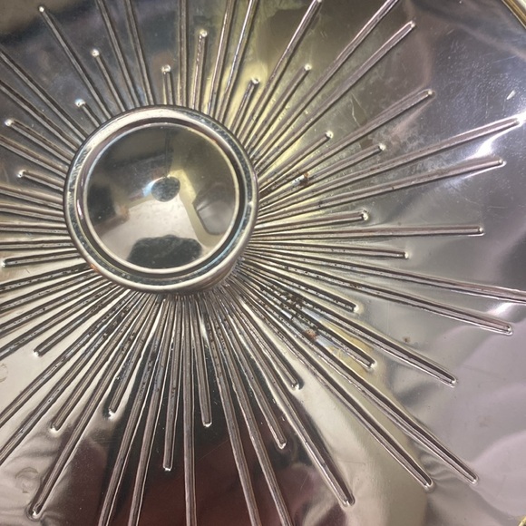 Vintage 1950s Gold Ice Bucket Starburst - Picture 12 of 16